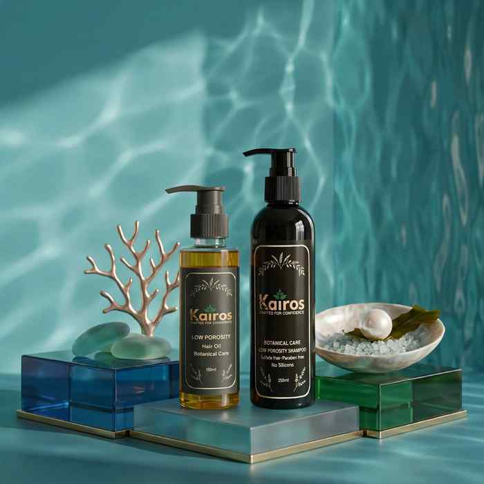 Kairos low porosity Hair Care Combo โ lightweight blend