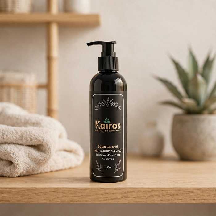 Kairos high porosity hair Shampoo – for Long & Thick Hair