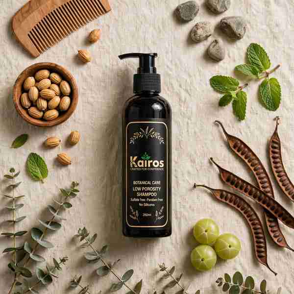 Kairos botanical Shampoo for low porosity hair– 250 mL
