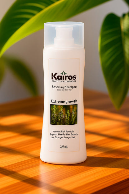 Kairos Rosemary Shampoo for Extreme Hair Growth – 225 mL
