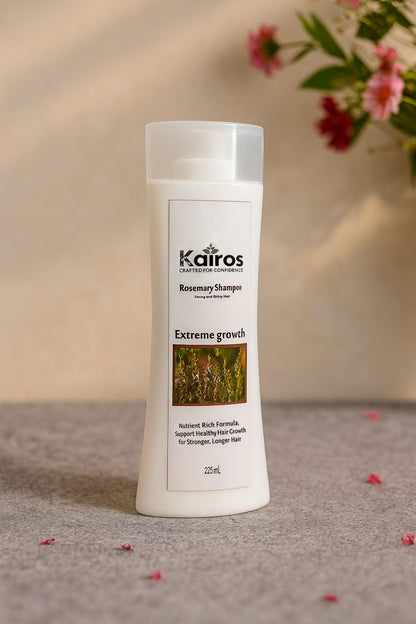 Kairos Rosemary Shampoo for Extreme Hair Growth – 225 mL